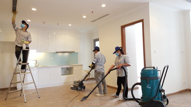 Vệ sinh sau xây dựng